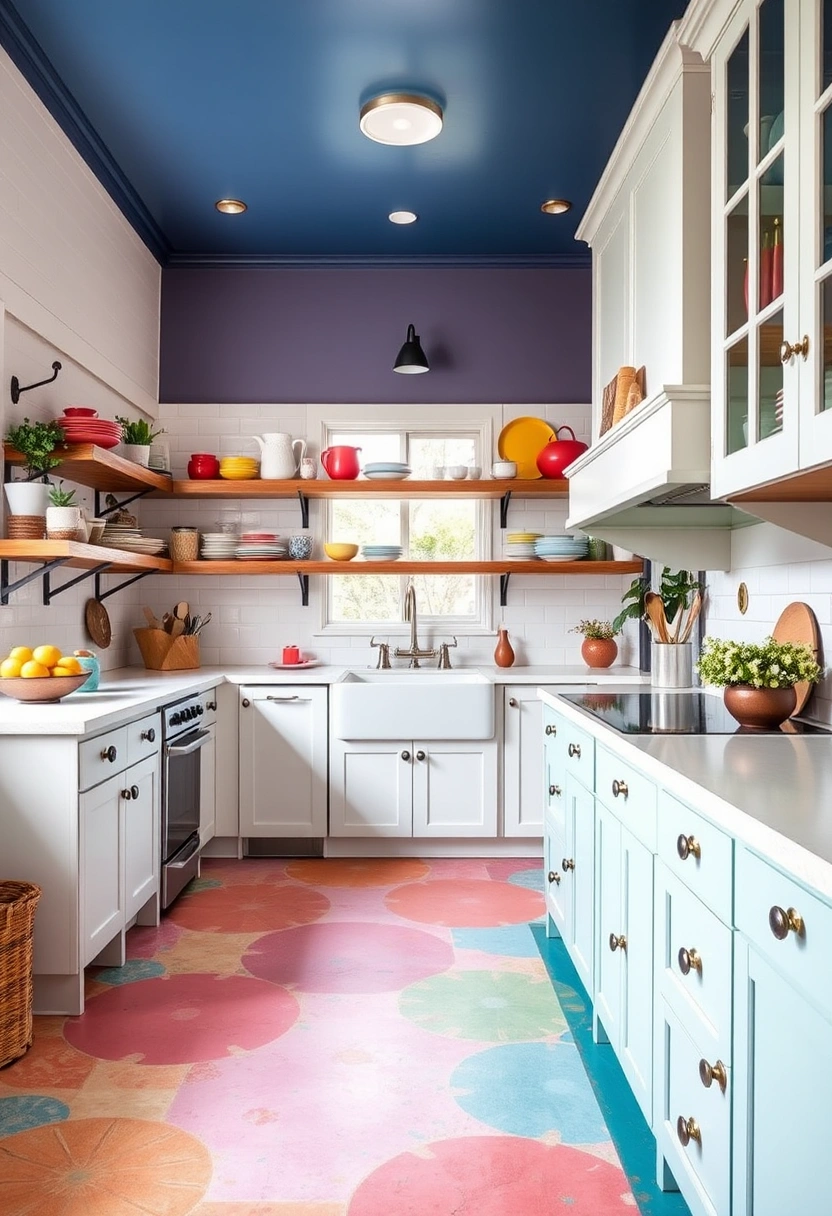farmhouse kitchen flooring ideas 9