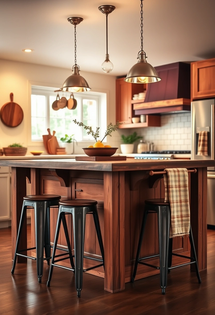 farmhouse kitchen island ideas 11