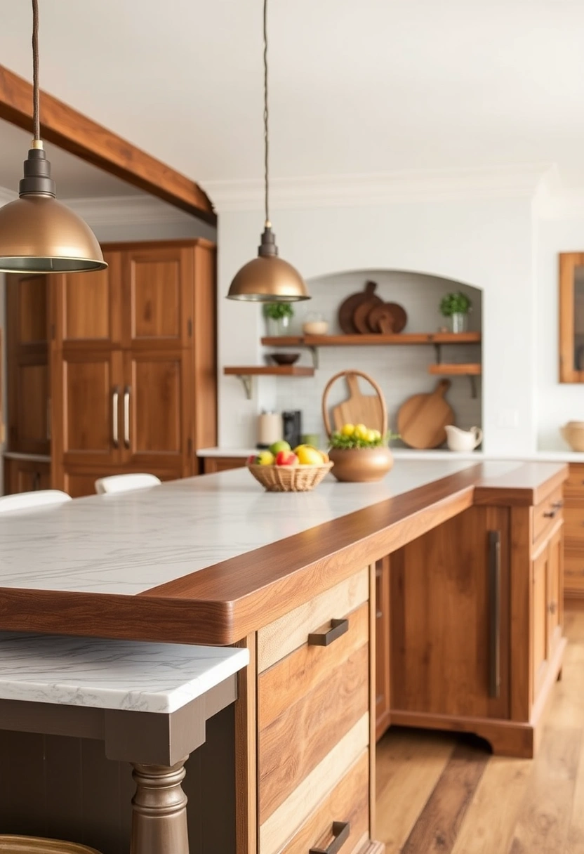 farmhouse kitchen island ideas 9