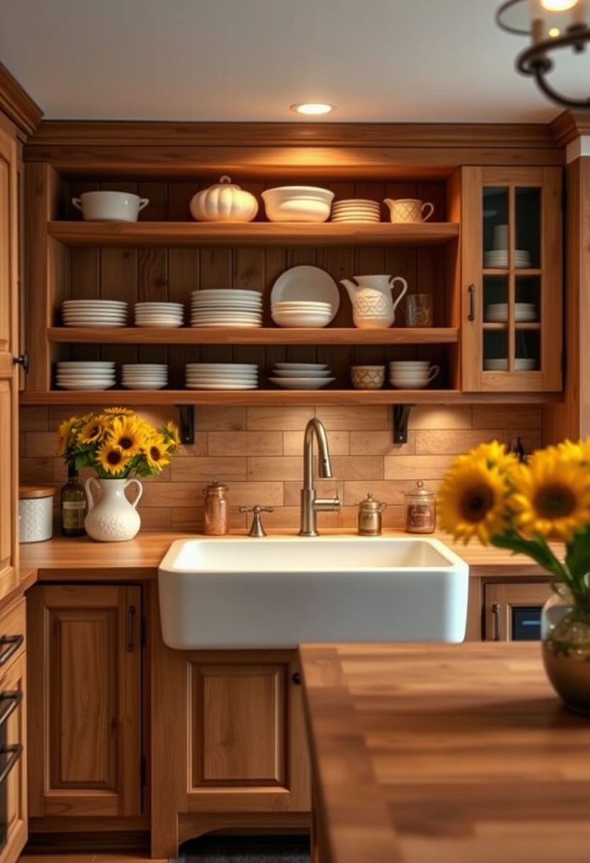 farmhouse kitchen sink ideas 1