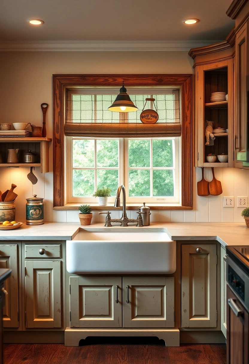 farmhouse kitchen sink ideas 17