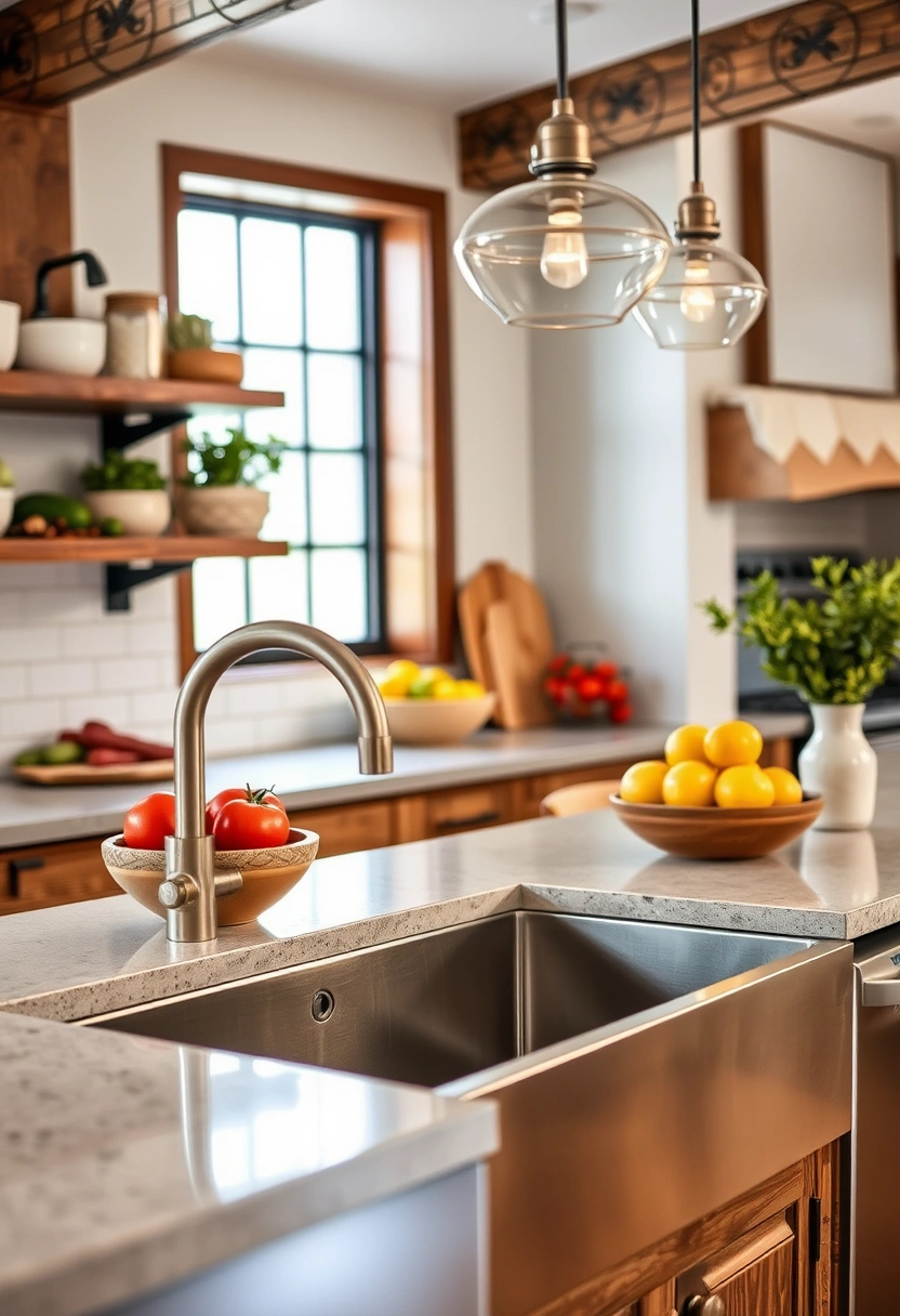 farmhouse kitchen sink ideas 18