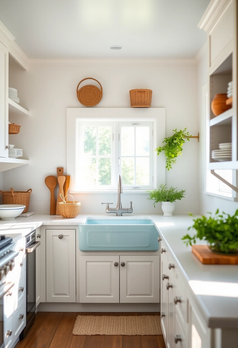 farmhouse kitchen sink ideas 7
