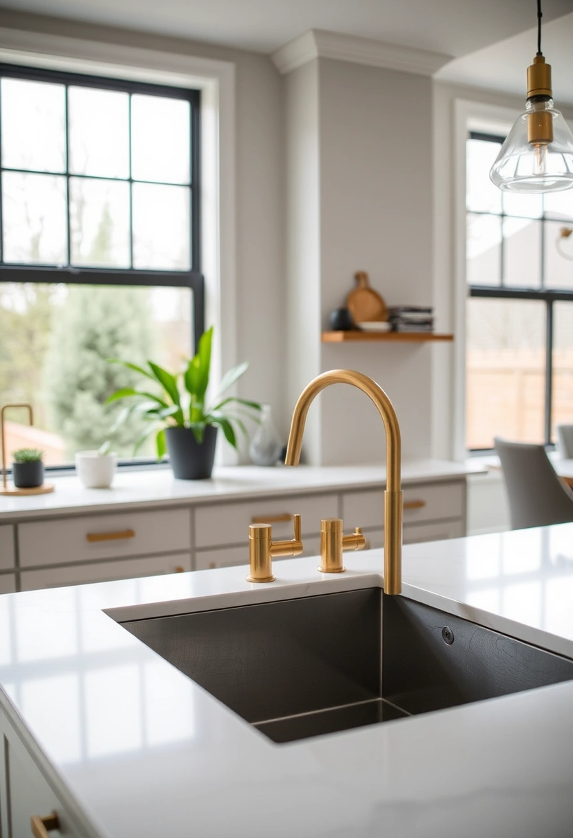 farmhouse kitchen sink ideas 9