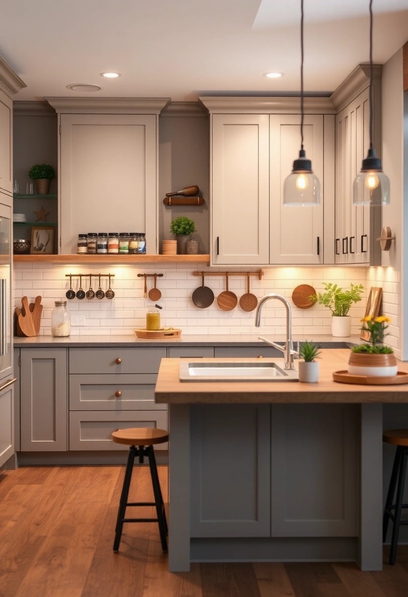 farmhouse small kitchen ideas 11