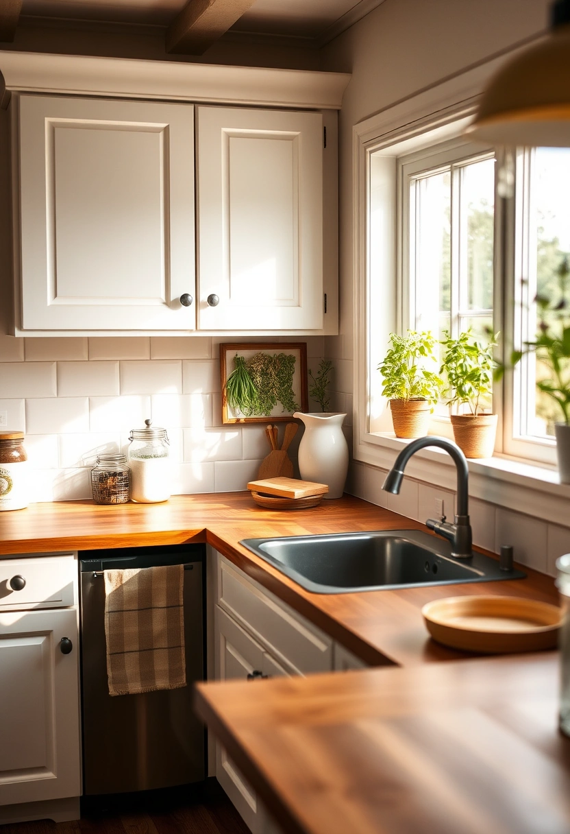 farmhouse small kitchen ideas 15