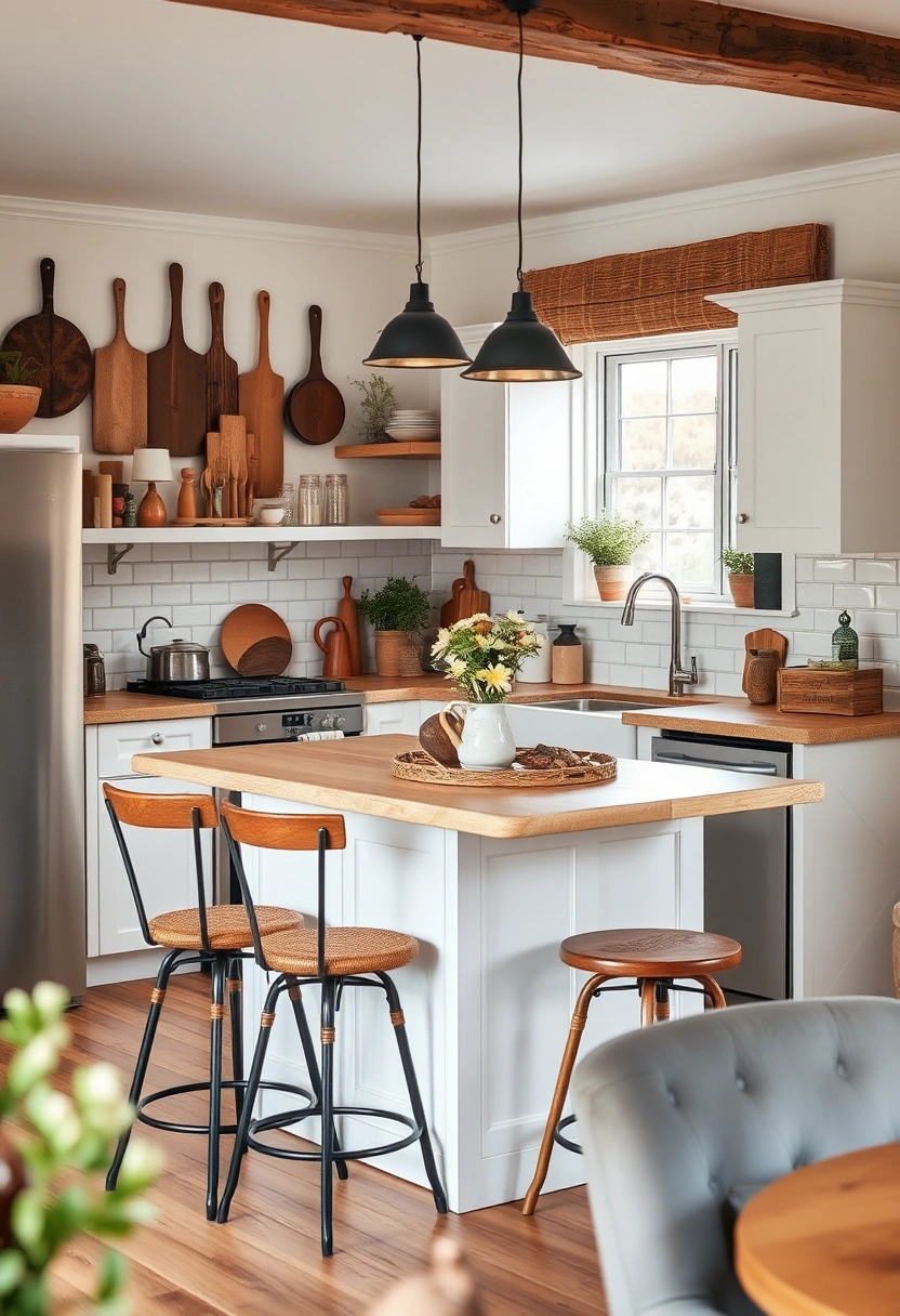 farmhouse small kitchen ideas 16