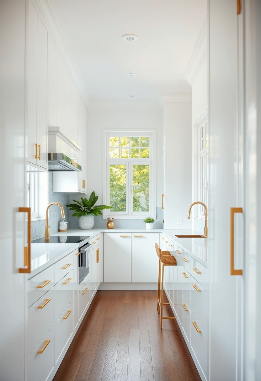 galley kitchen ideas narrow 1
