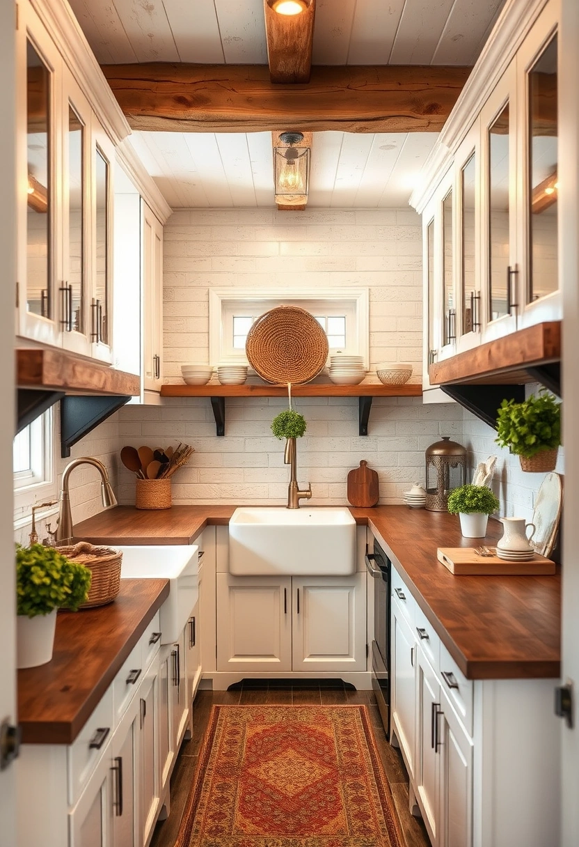 galley kitchen ideas narrow 13