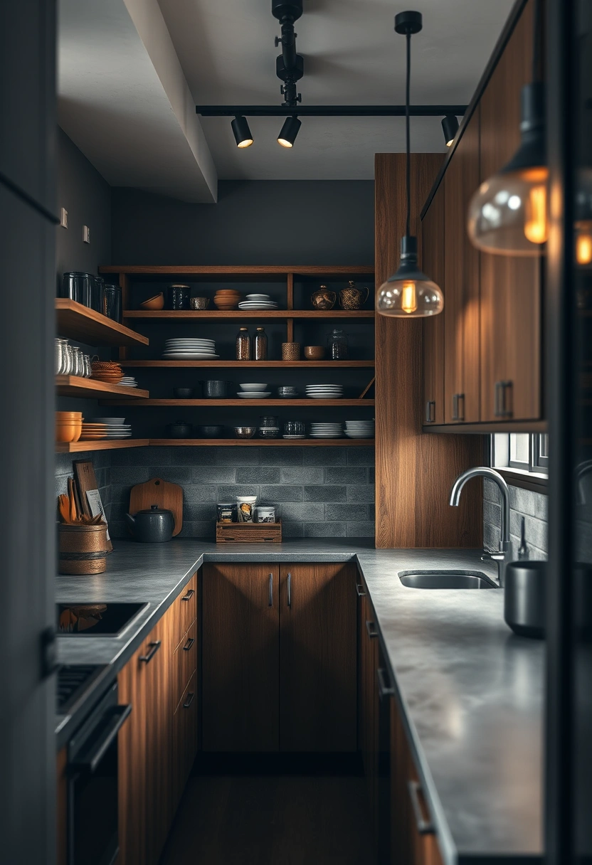 galley kitchen ideas narrow 17