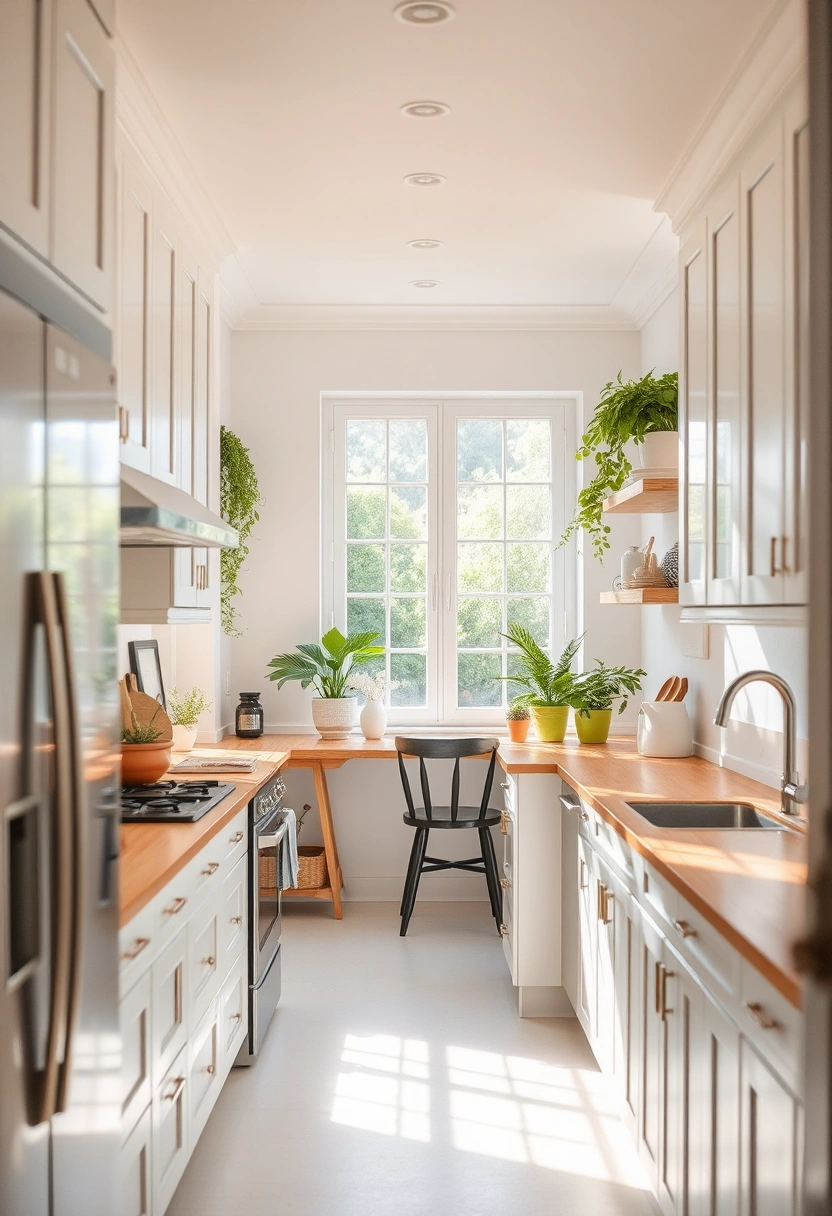galley kitchen ideas narrow 18