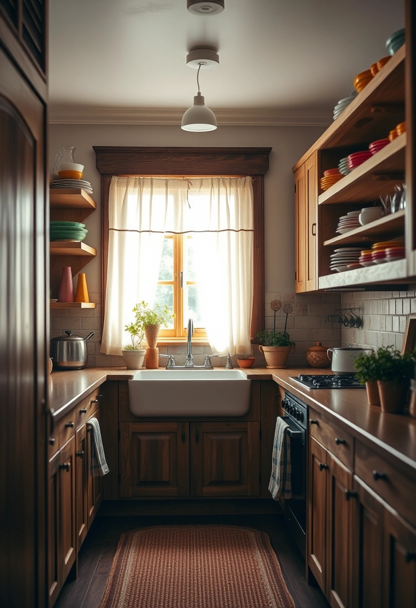 galley kitchen ideas narrow 2