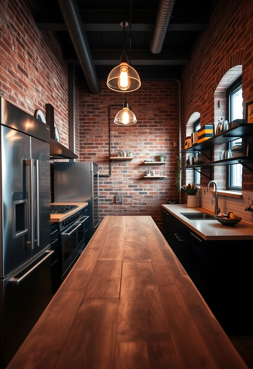 galley kitchen ideas narrow 3