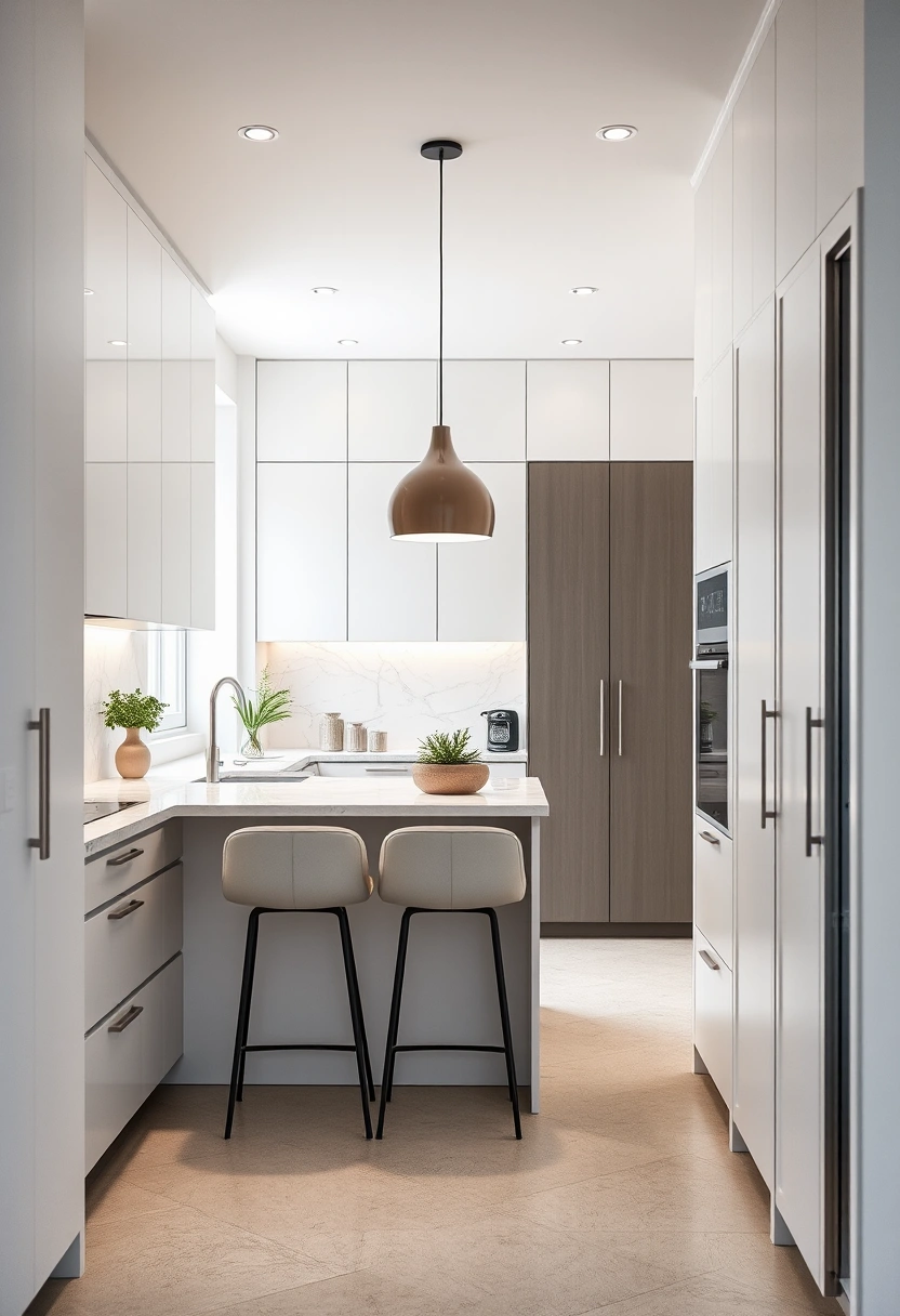 galley kitchen ideas narrow 4