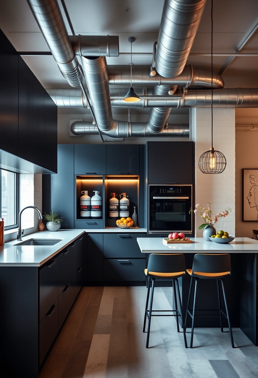 gas cylinder storage ideas in kitchen 16