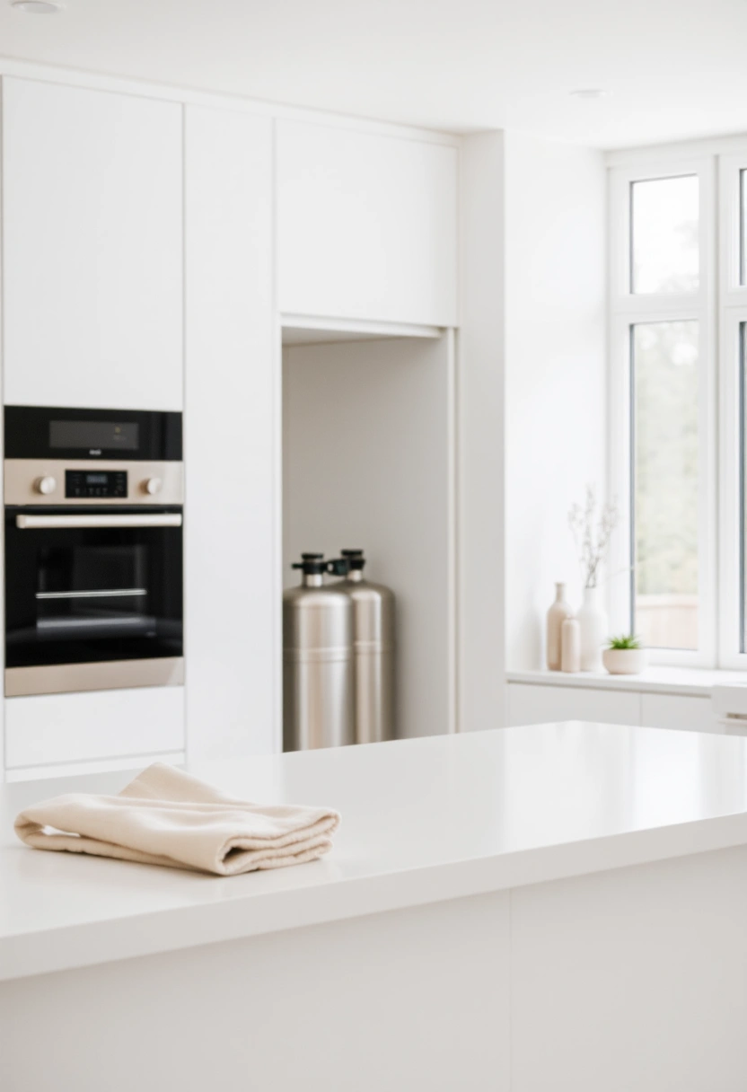 gas cylinder storage ideas in kitchen 5