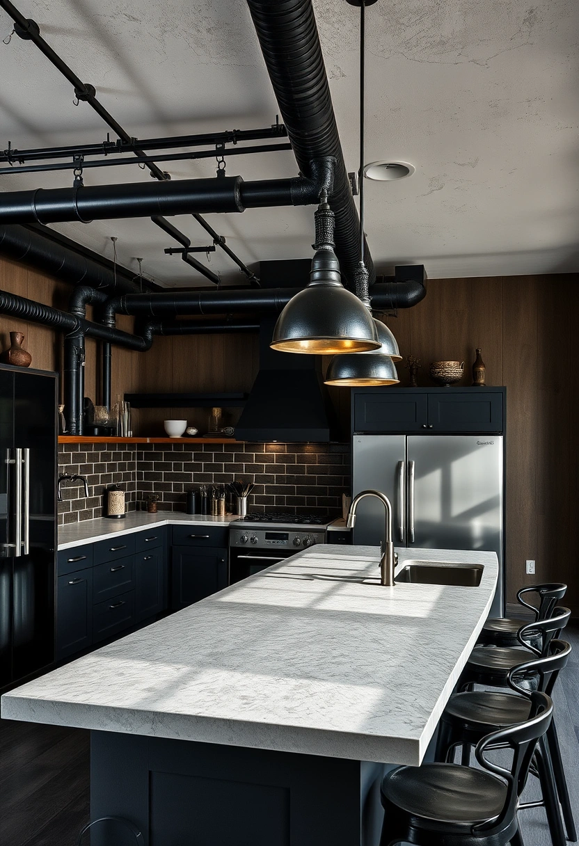 goth kitchen ideas 17