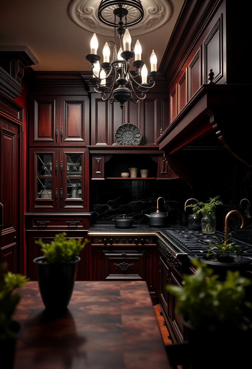 goth kitchen ideas 5