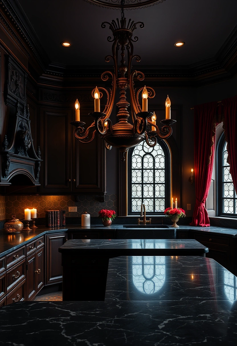 gothic kitchen ideas 1