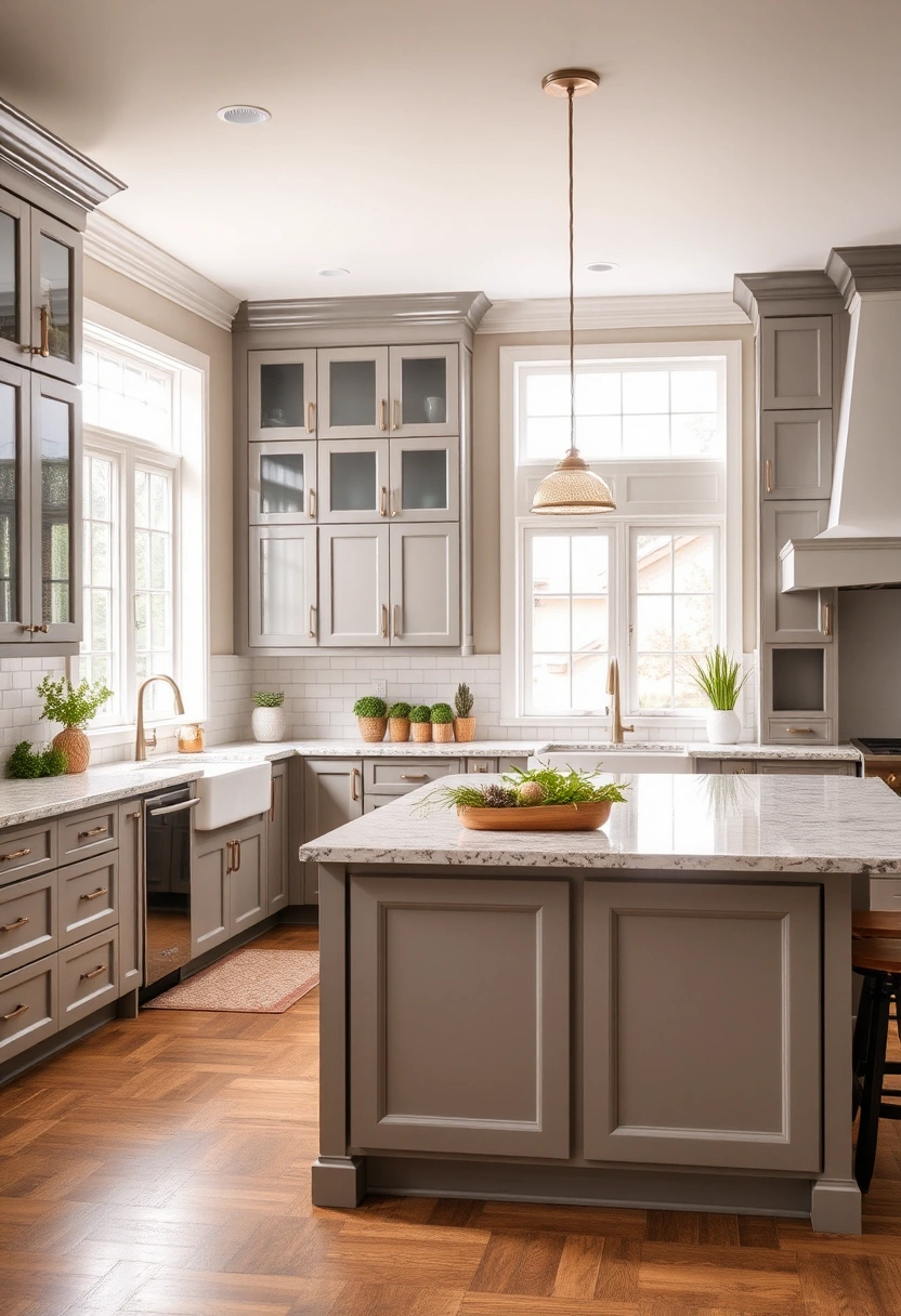 gray kitchen cabinets backsplash ideas 13