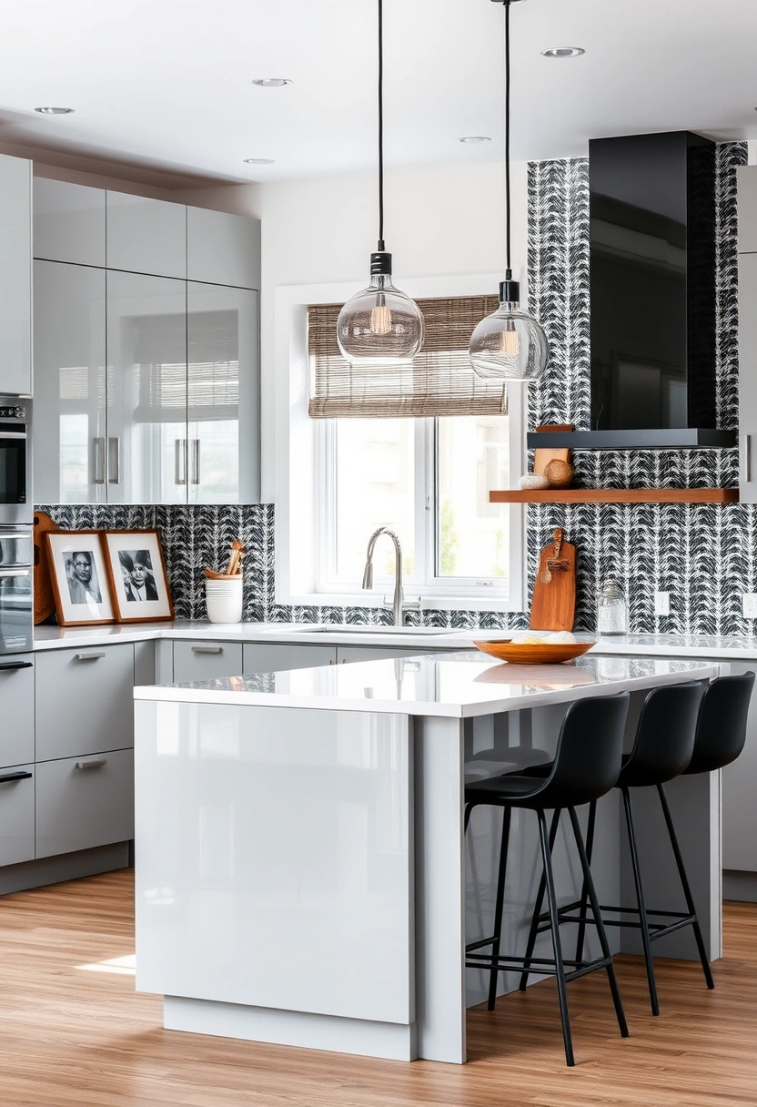 gray kitchen cabinets backsplash ideas 20