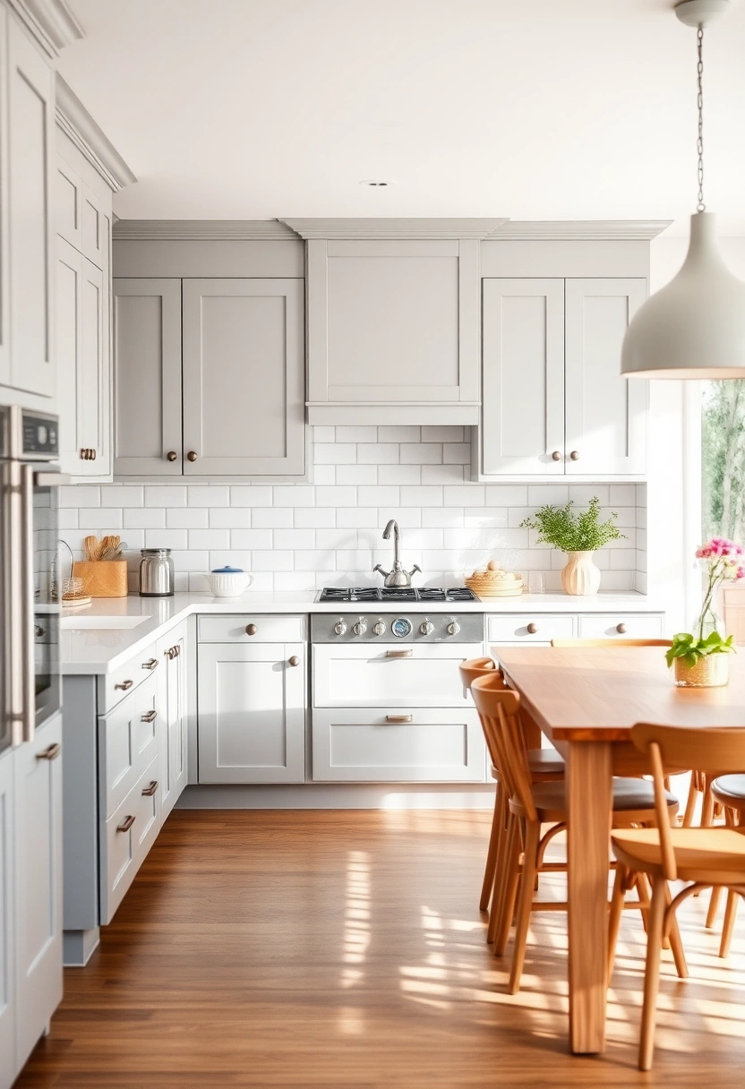 gray kitchen cabinets backsplash ideas 7