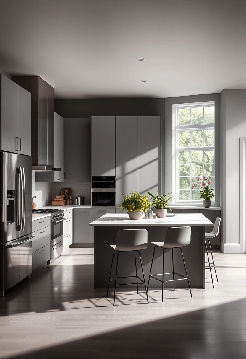 gray kitchen ideas 1