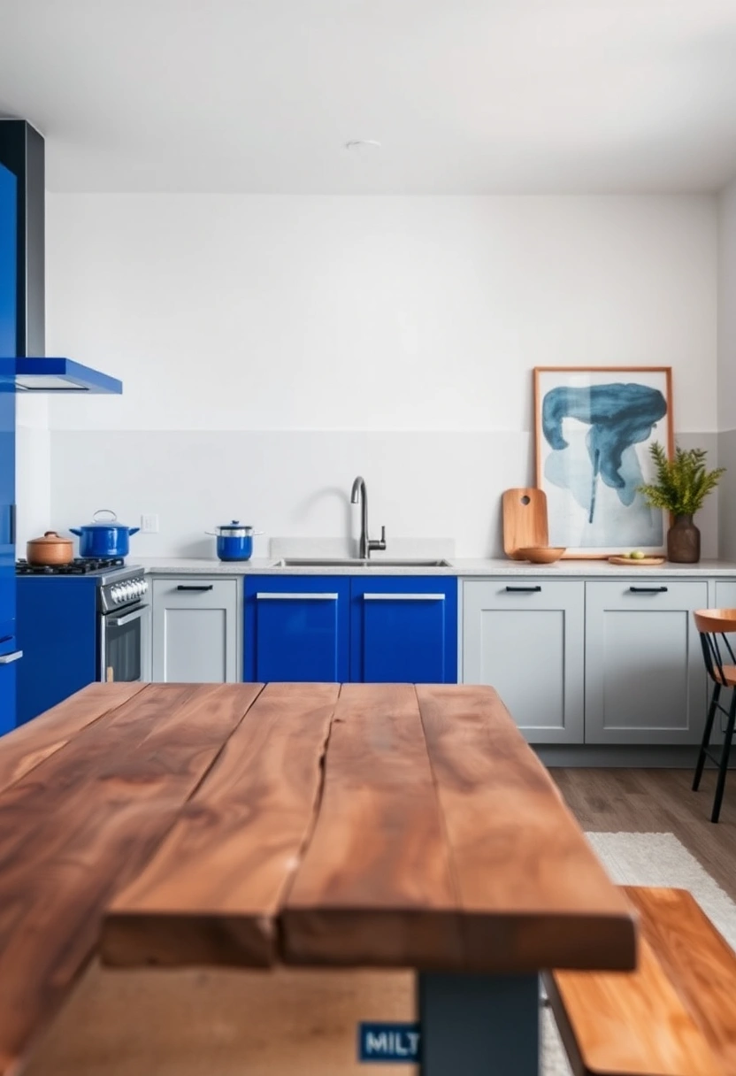 grey and blue kitchen ideas 2