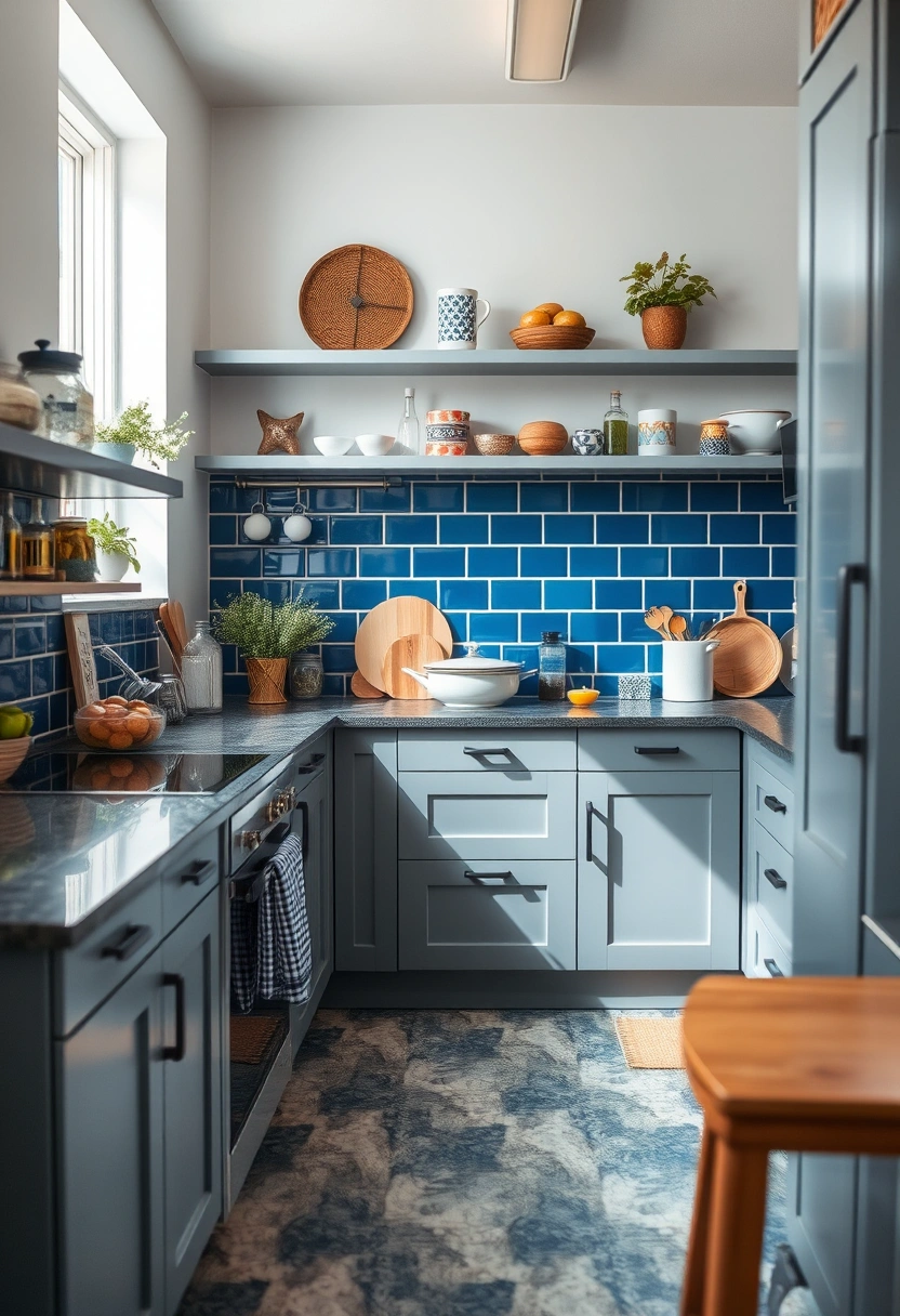 grey and blue kitchen ideas 20
