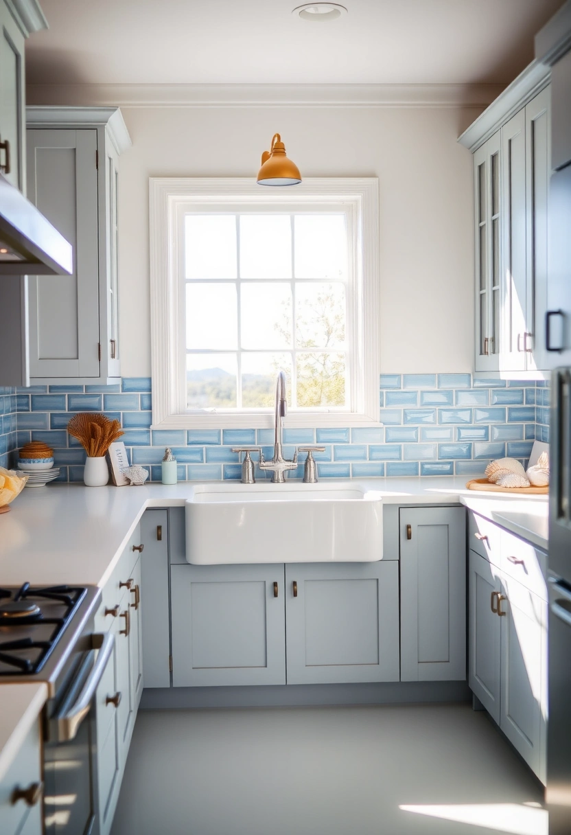 grey and blue kitchen ideas 5