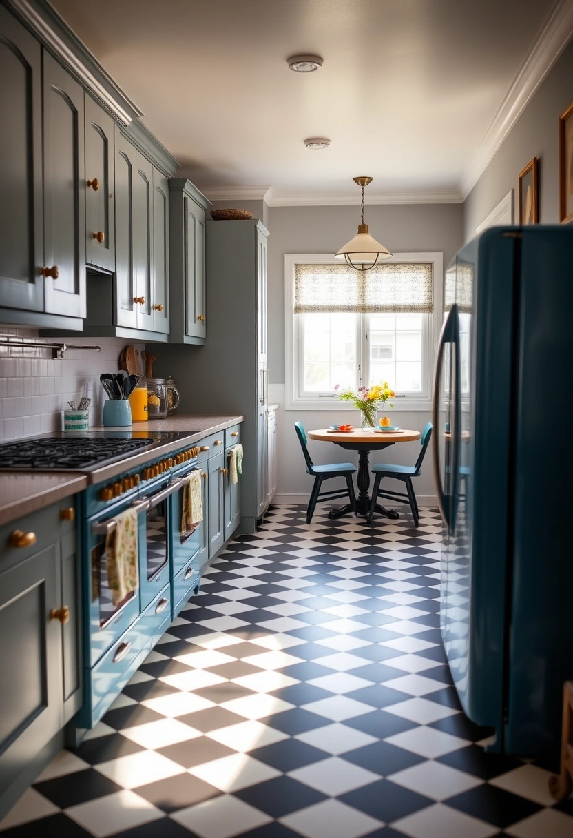 grey and blue kitchen ideas 7