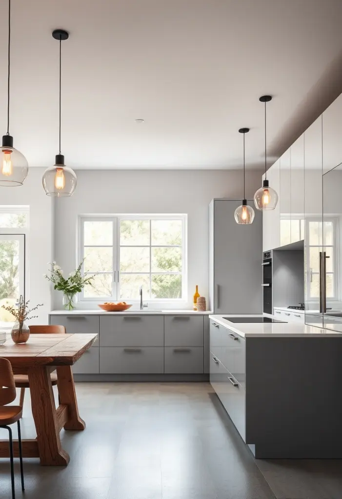 grey and white kitchen ideas 1