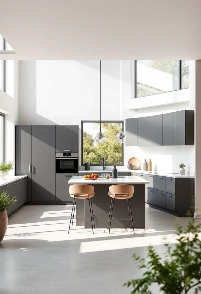 grey kitchen cabinets ideas 1
