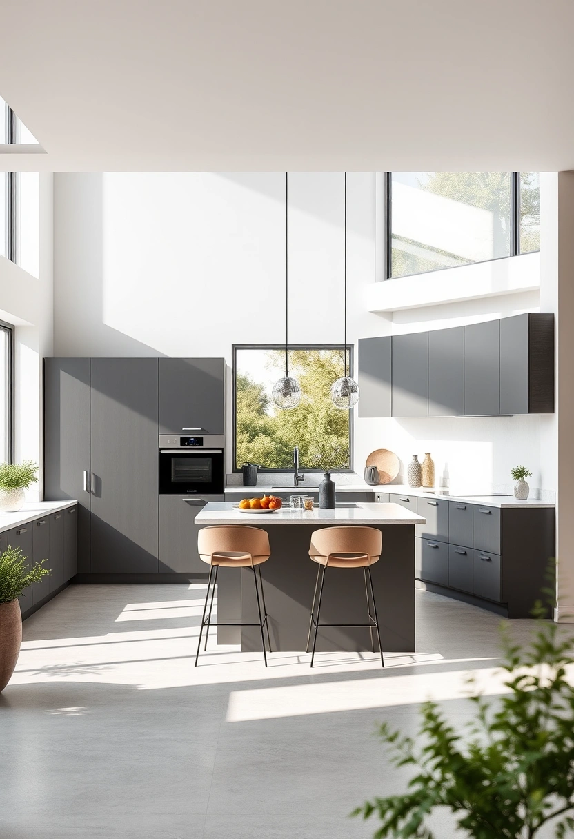 grey kitchen cabinets ideas 1
