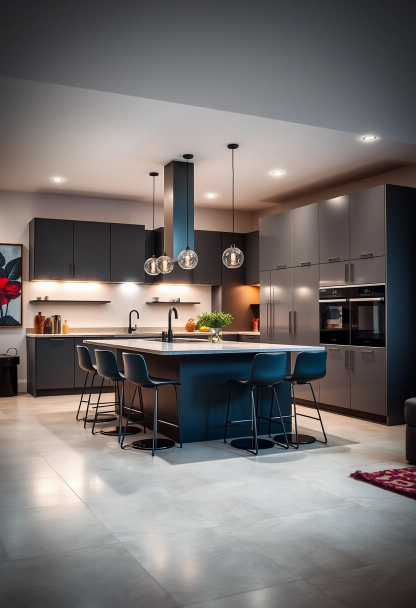 grey kitchen cabinets ideas 12