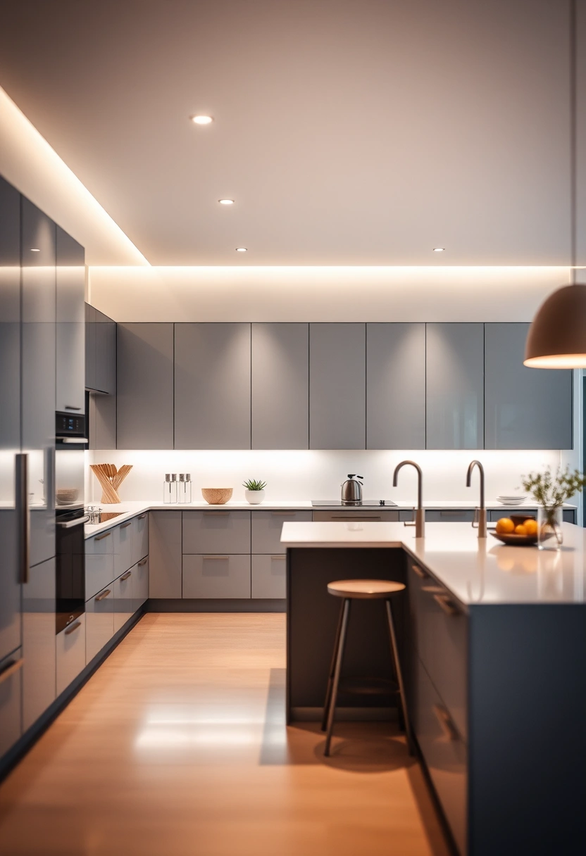 grey kitchen cabinets ideas 19