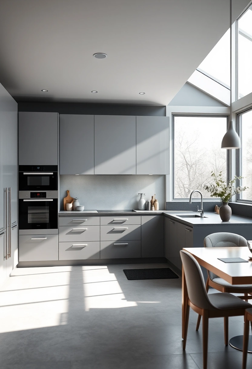 grey kitchen ideas modern gray 10