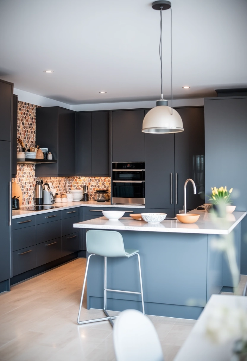 grey kitchen ideas modern gray 16