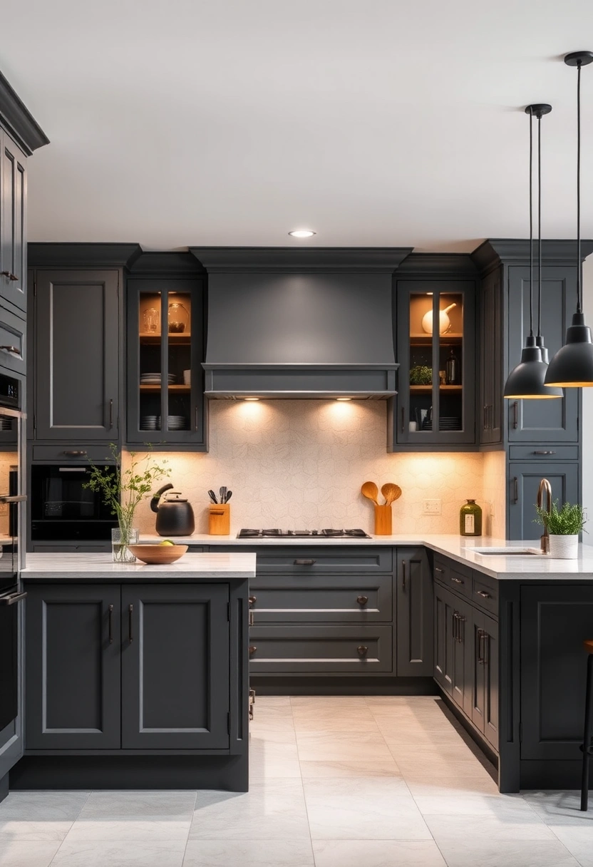 grey kitchen ideas modern gray 20
