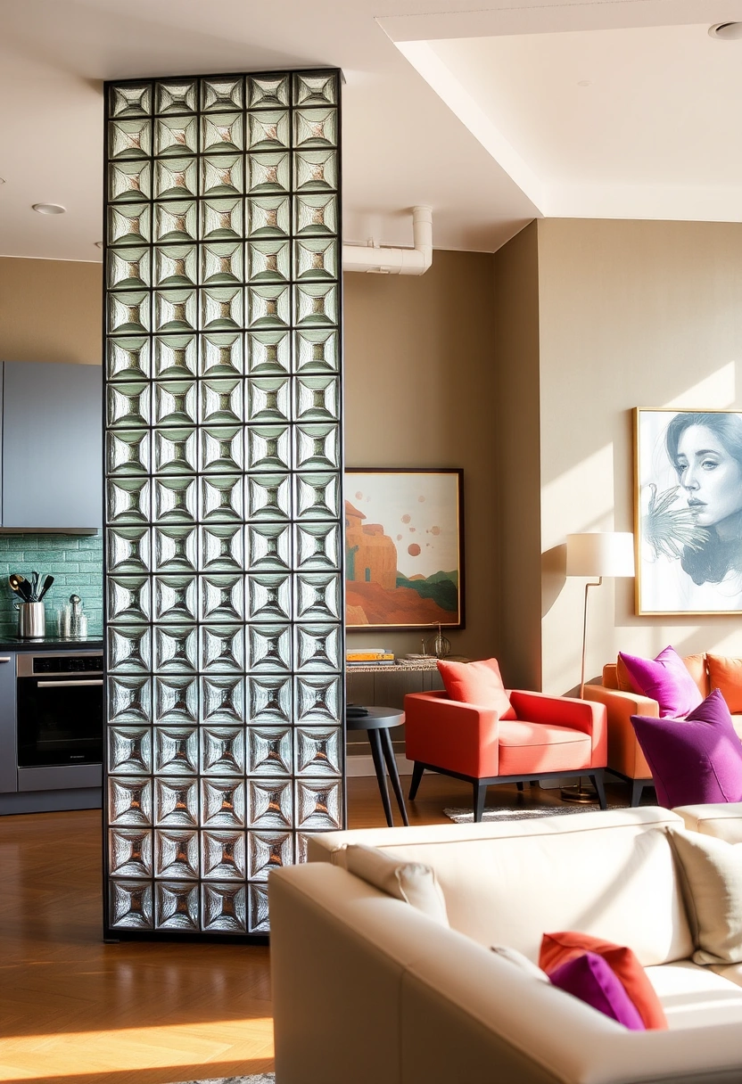 kitchen and living room divider ideas 9