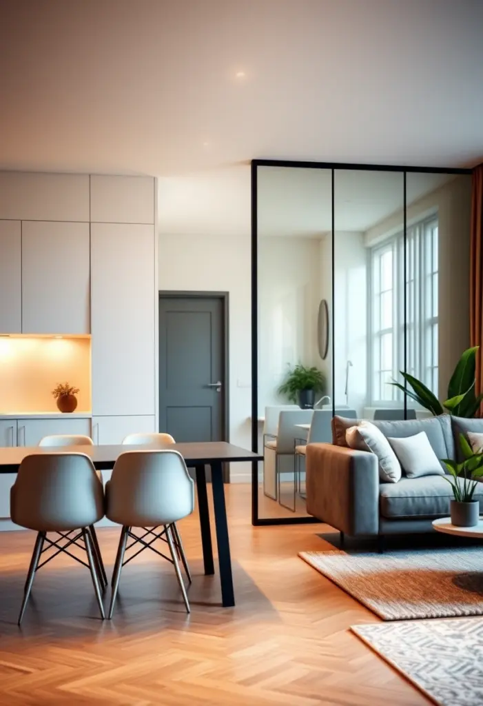 kitchen and living room divider ideas small spaces 1