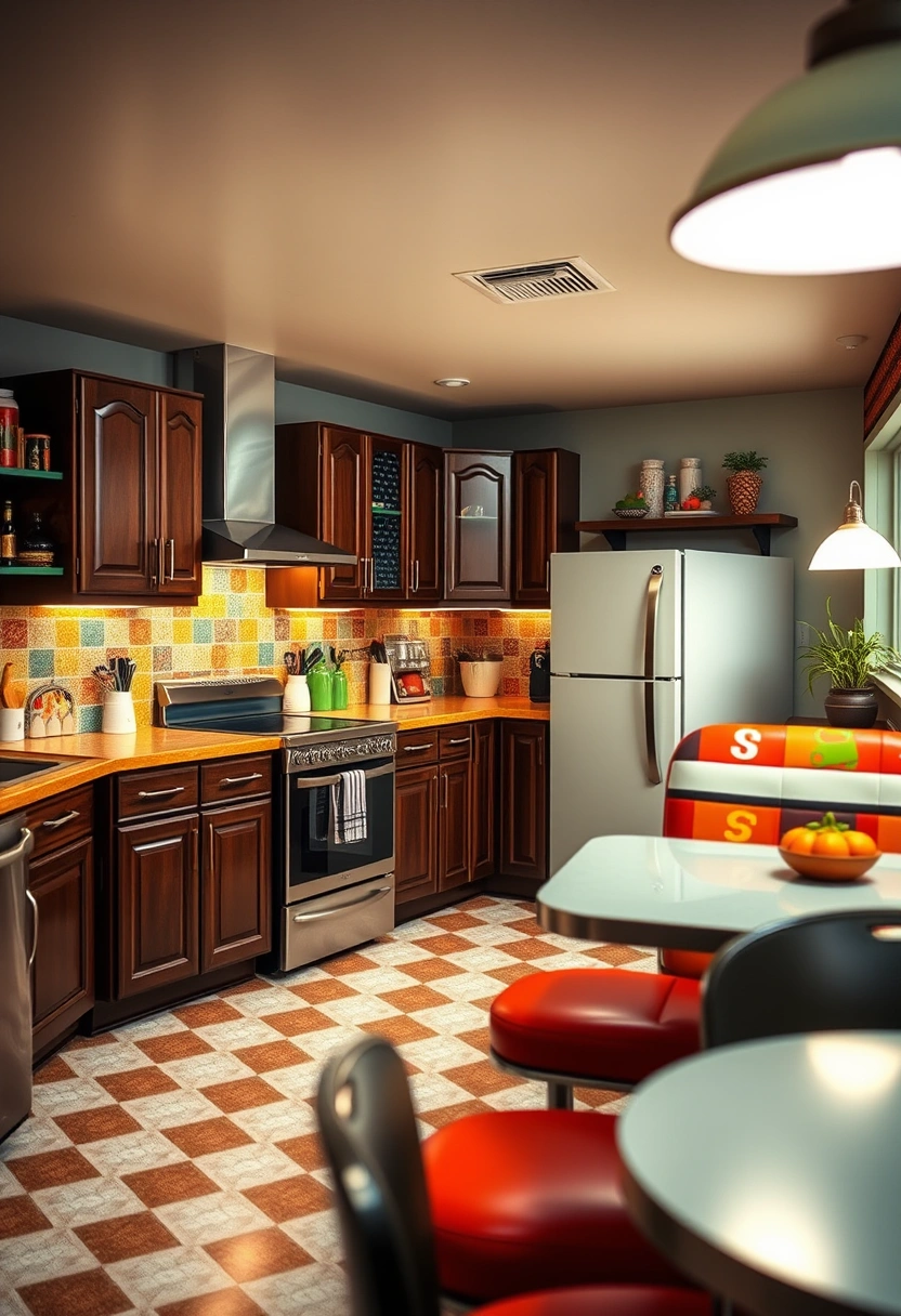 kitchen backsplash ideas brown cabinets 10