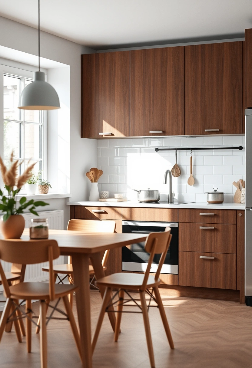kitchen backsplash ideas brown cabinets 13
