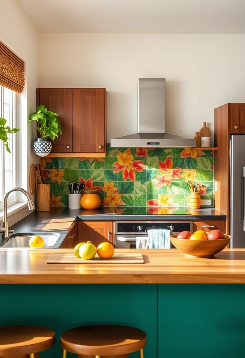 kitchen backsplash ideas brown cabinets 19