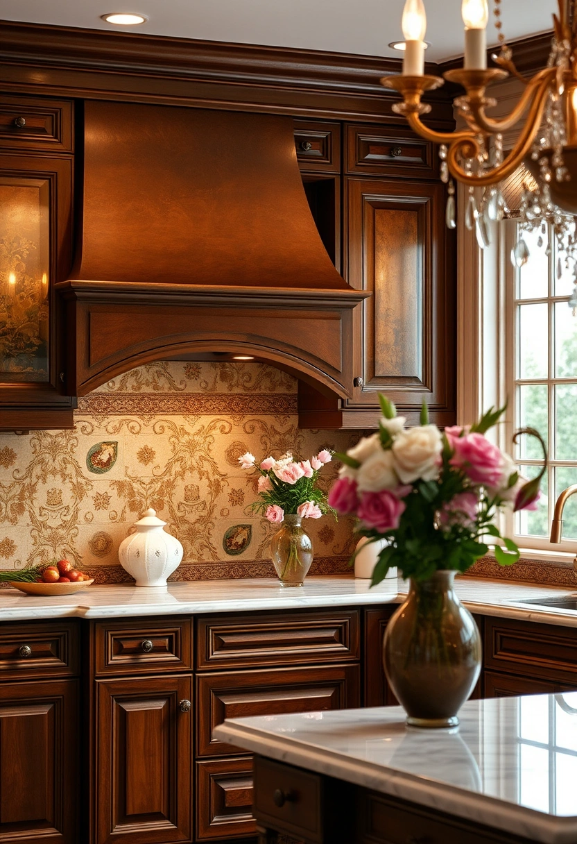 kitchen backsplash ideas oak cabinets 6
