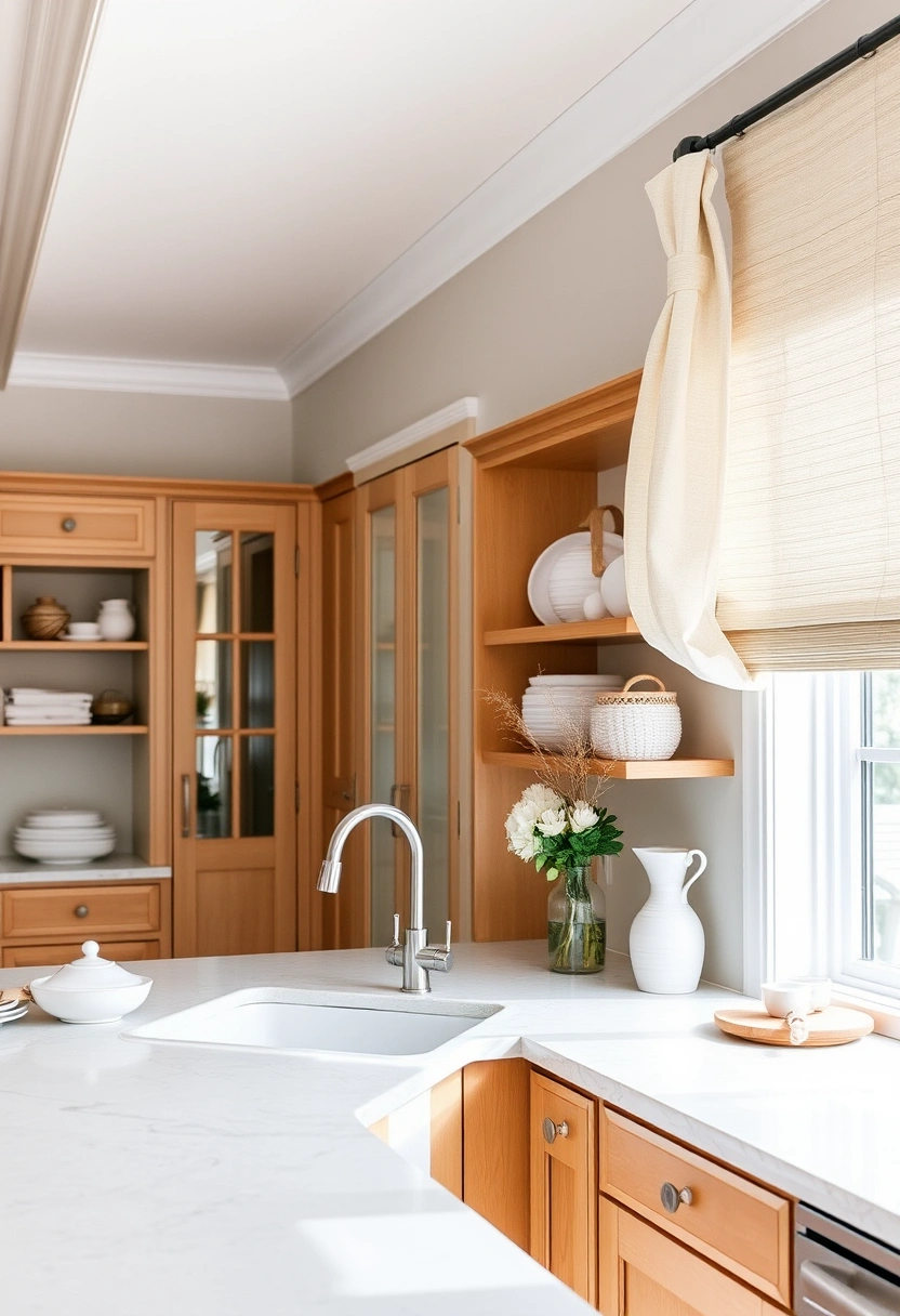kitchen blinds ideas above sink 16