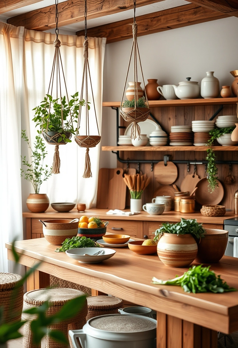kitchen boho ideas 1