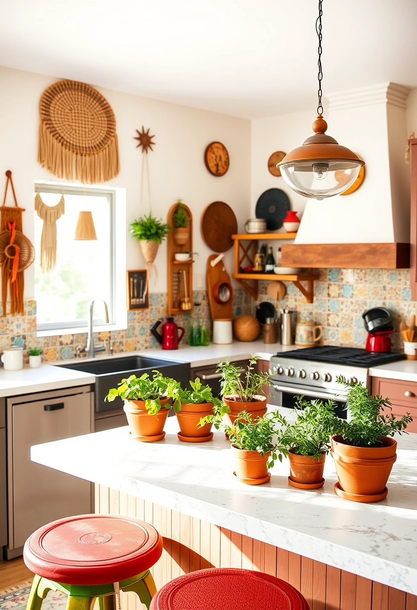 kitchen boho ideas 12