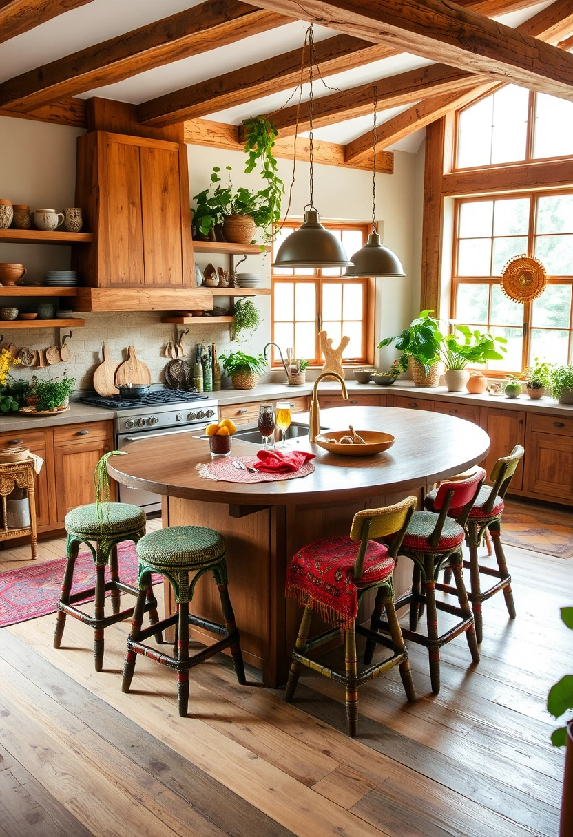 kitchen boho ideas 14