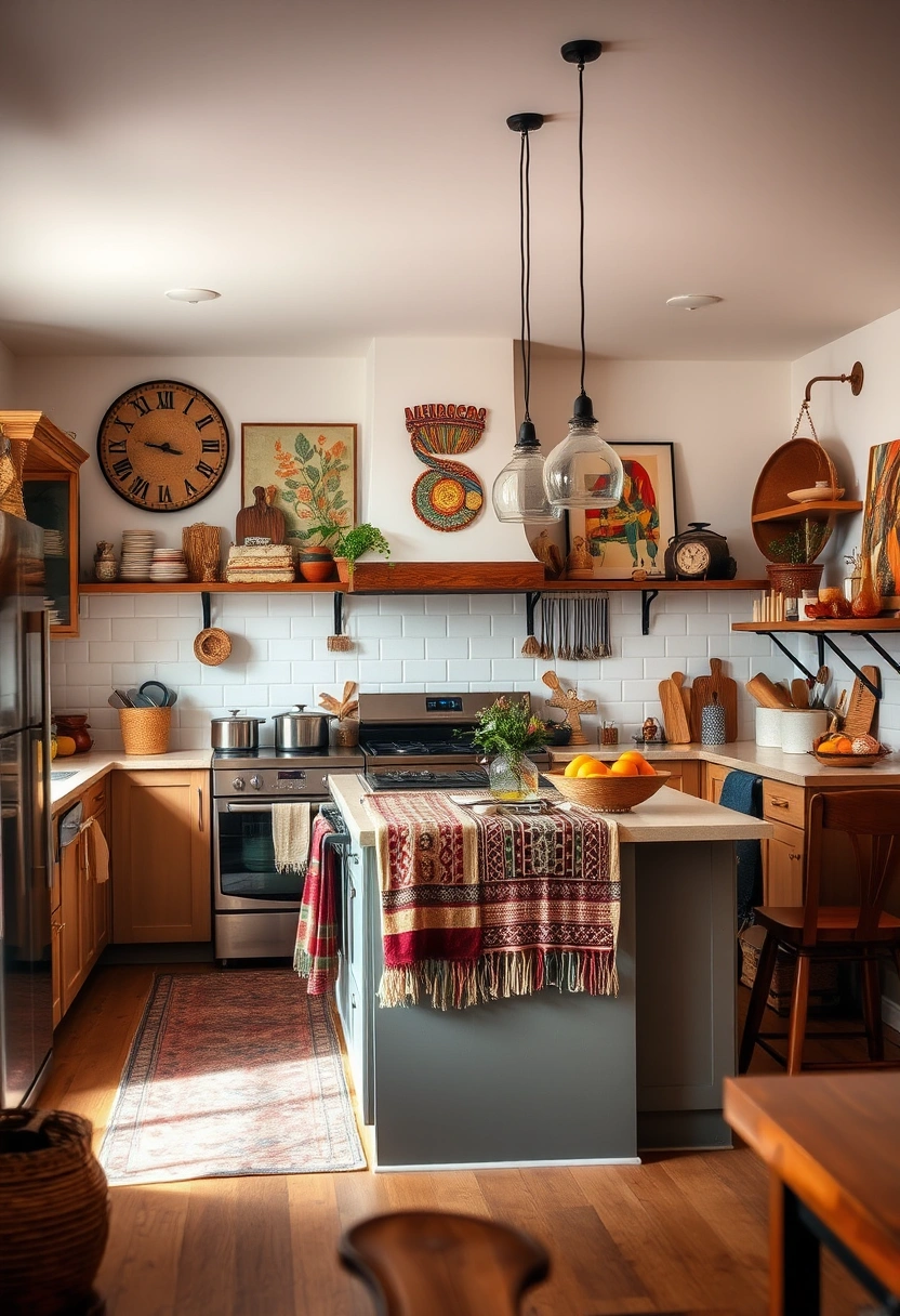 kitchen boho ideas 17